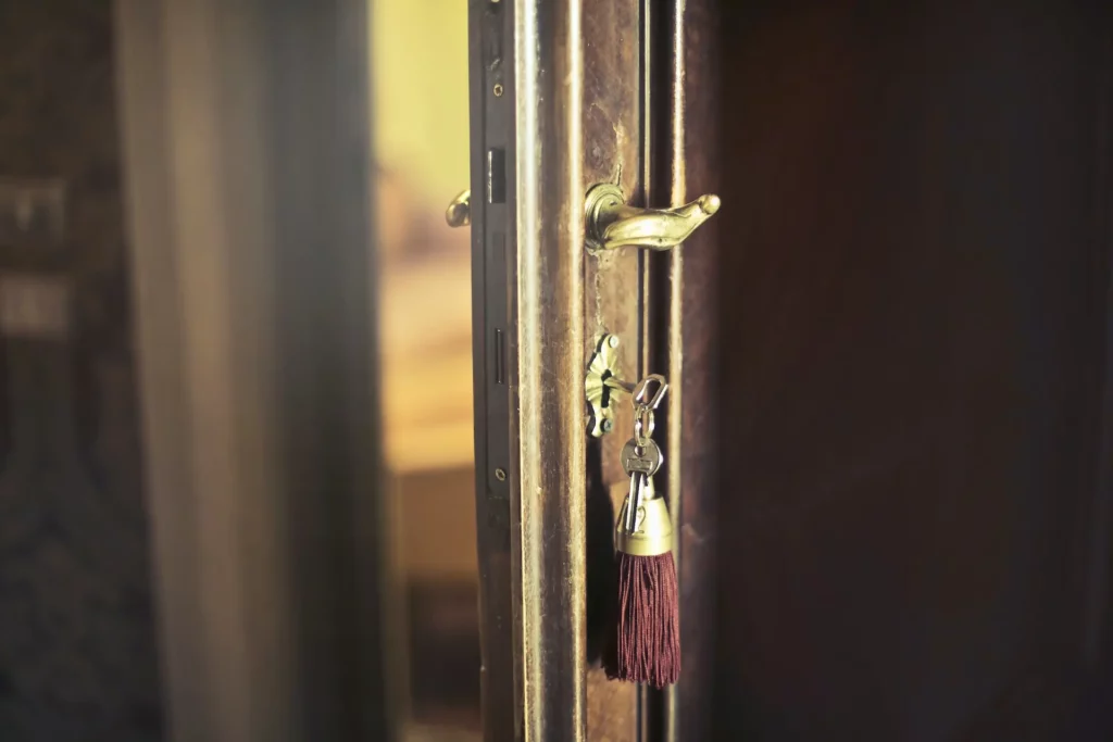 bitcoin is property key going into door lock